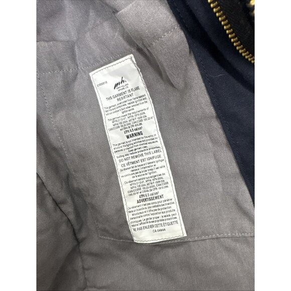 Firewall Men XS R Nomex Aramid FR Jacket High Visibility Reflective Jacket Blue - Picture 6 of 8